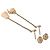 Hermès Boucles d'oreilles Clochette Kelly Hermes K18PG Rose - vue 3