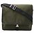 Borsa a tracolla in jacquard di nylon con logo Prada Verde