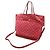 Borsa tote Louis Vuitton Monogram Denim Noe Full MM Rosa - vista 2