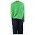 No Name Pull raglan en cachemire vert - taille XS - vue 2