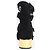 Chloé Décolleté aperti in suede nero - taglia EU 38 - vista 3