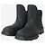 Burberry Botas de goma negras - tamaño EU 42 (UK 9) Negro - vista 2