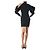 Louis Vuitton Schwarzes Strickkleid - Größe XS