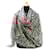 Louis Vuitton Large Stole Scarf in Pink and Black  ref.2475656