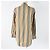 Camisa de manga larga de algodón con rayas Icon de Burberry Beige - vista 4