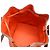 Borsa a spalla Hermès Ricol17 Evercolor Marrone Bianco Rosso - vista 7