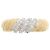 Autre Marque G.STAVB Au750 Diamond Ring Golden - Ansicht 2