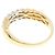 Autre Marque G.STAVB Au750 Diamond Ring Golden - Ansicht 3