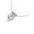 Autre Marque Collana in diamante in oro bianco Au750 Argento - vista 4