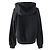 Oversized Gucci Parker Top aus Polyester mit geprägtem GG-Logo-Jacquard Schwarz - Ansicht 3