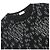 Céline Camiseta de algodón Celine Christian Marclay Negro Blanco - vista 3