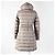 Abrigo de nylon acolchado Moncler FLAMMETTE Beige - vista 4