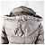 Abrigo de nylon acolchado Moncler FLAMMETTE Beige - vista 7