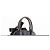 Autre Marque Borsa in pelle goffrata con nastro Paule Ka Marrone Nero Porpora - vista 3