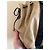 Borsa a mano Gerard Darel 24h Beige in Pelle di Vitello e Serpente d'Acqua - vista 11