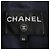 Chanel Hexagon COCO Button Zigzag Pattern Wool Coat Black White - view 7