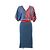 Vestido de seda y algodón Grand Tralala Twill Reine de Hermès 36 Multicolor