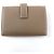 Mini billetera de cuero Bearn Vaugham de Hermès Castaño Gris pardo - vista 3