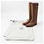 Hermès Botas Jumping Kelly de cuero hasta la rodilla Castaño - vista 2