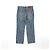 Pantalon en denim en coton Louis Vuitton LV × YK Allover Pumpkin Bleu - vue 2