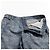 Pantalon en denim en coton Louis Vuitton LV × YK Allover Pumpkin Bleu - vue 7