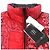 Autre Marque Chaleco de Plumas de Nylon TATRAS AGATONE Negro Roja - vista 3