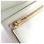 Cartera tri-fold Bearn de cabra Hermès Blanco - vista 10