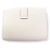 Cartera tri-fold Bearn de cabra Hermès Blanco - vista 3