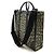 Borsa 2 in 1 Gucci GG Kaleido in PVC Nero Beige - vista 2