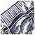 Borsa a mano in tela ricamata Dior Travel Vanity Blu - vista 6