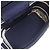 Borsa a mano in tela ricamata Dior Travel Vanity Blu - vista 7