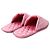 Mules in satin Louis Vuitton LV Sweet Line Rosa - vista 3