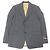 Blazer de lana a medida Gucci Castaño Gris
