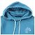 Sudadera con capucha Louis Vuitton Signature de algodón bordada Azul - vista 2