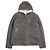 Giacca in pelle di pecora Hermès Grigio Grigio antracite