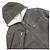 Giacca in pelle di pecora Hermès Grigio Grigio antracite - vista 2