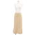 Falda sirena de punto con lamé Chanel Beige - vista 2
