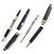 Montblanc 14K 2-in-1 Füllfederhalter und Kugelschreiber Set Schwarz - Ansicht 3