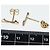 Tiffany & Co Orecchini Tiffany T Smile Au750 D'oro - vista 3