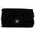 Timeless Chanel Matelassé 25 Veloursleder Rucksack Schwarz