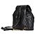 Timeless Chanel Matelassé Lammfell Rucksack Schwarz - Ansicht 2