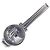 Autre Marque Clip per cravatta in argento 925 con motivo nave a vela Georg Jensen