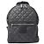 Chanel Coco Cocoon Rucksack aus matelassiertem Nylon Schwarz