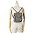 Timeless Chanel Coco Mark Matelassé Tweed Rucksack Schwarz Weiß - Ansicht 14