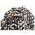 Timeless Chanel Coco Mark Matelassé Tweed Rucksack Schwarz Weiß - Ansicht 9