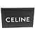 Céline Celine 10B703DMF.38SI Estuche para tarjetas de piel de ternera lisa Negro