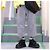 Autre Marque 2WAY Fleece-Hose OL (OUTLIERS) Grau - Ansicht 3