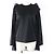 Autre Marque Langarm-Top aus Polyester-Tüll Diard von COMME des GARCONS Schwarz