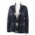Cárdigan de lana mohair COCO Mark de Chanel Azul Azul marino