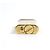 Alfred Dunhill Dunhill einzigartiger Hammer-Typ Streifenmuster Feuerzeug Golden - Ansicht 5